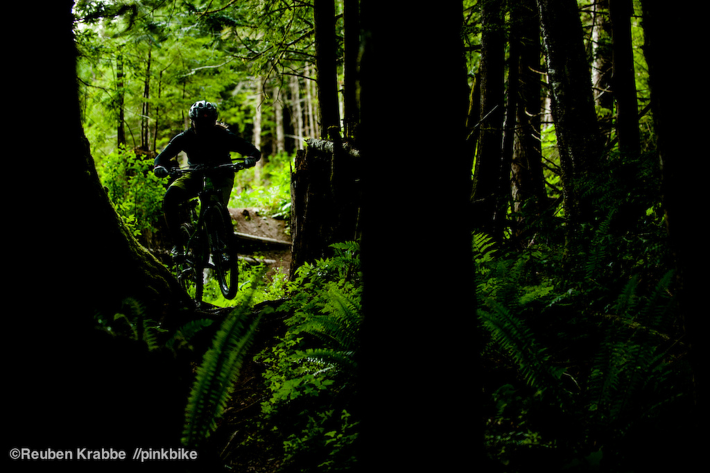 Sarah Leishman samples some of Vedder Mountain s finest dirt