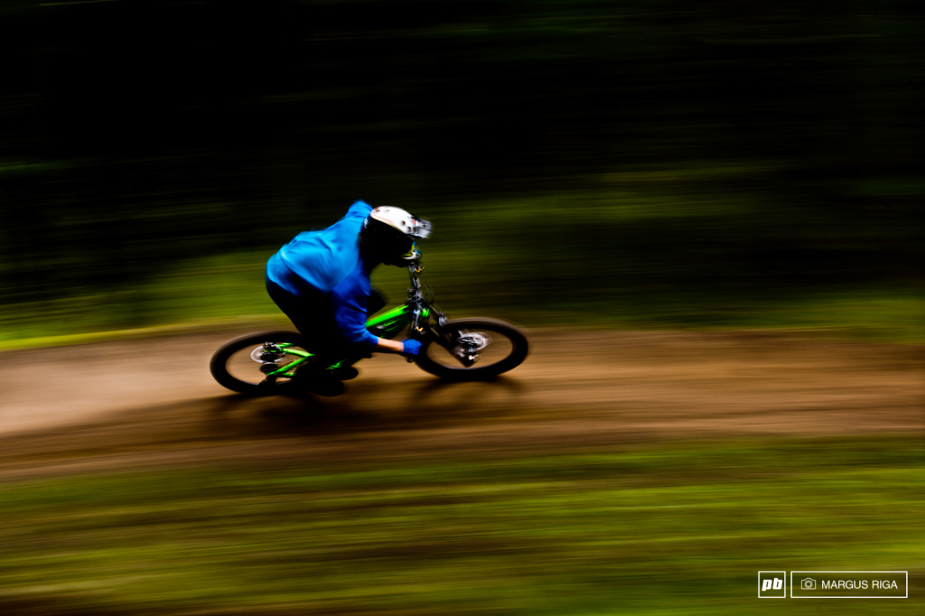 The trails on Mt. Harper are fast...really fast if you re Garett Buehler.