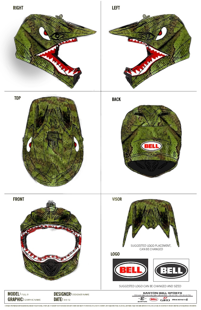 T-Rex Bell Helmet