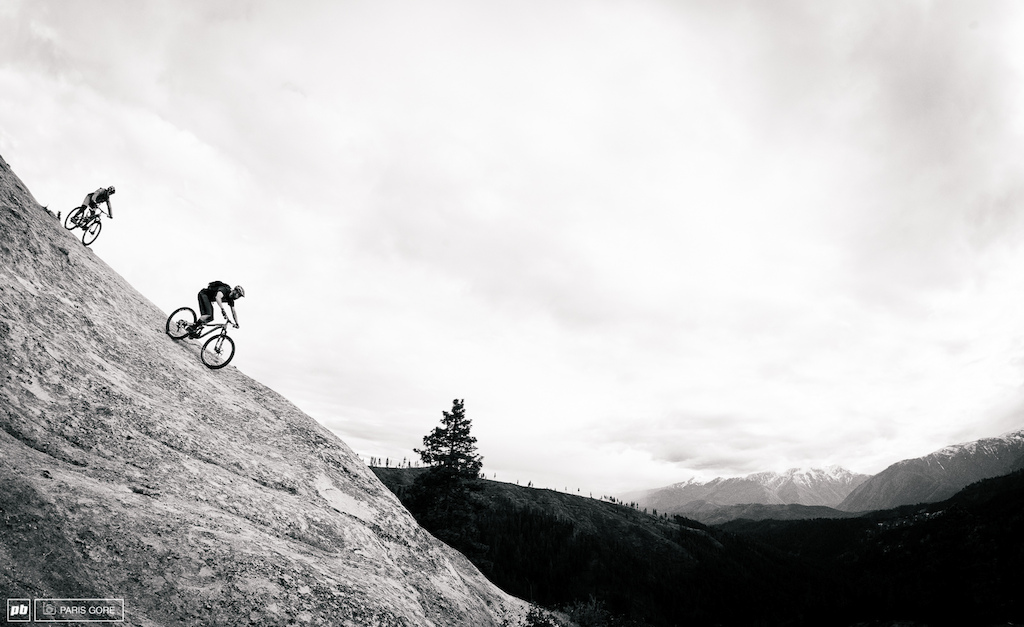 Rock N Roll on Xanadu. Mostly a flowy trail except for the massive rock face halfway down.