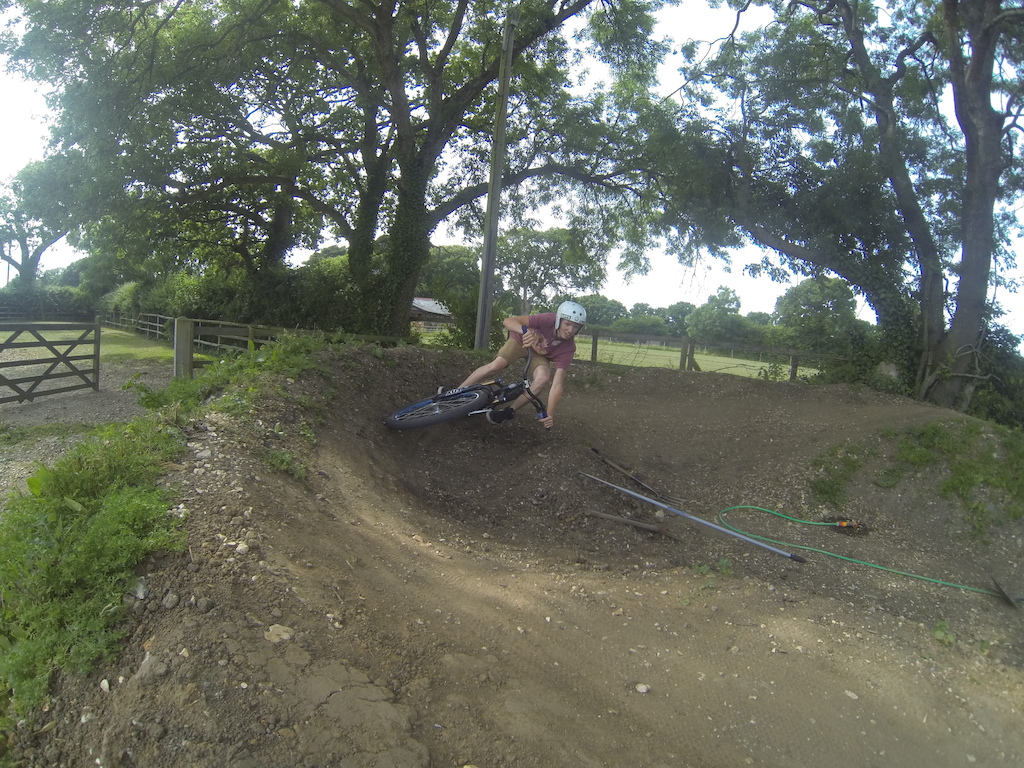 riding pumptrack
