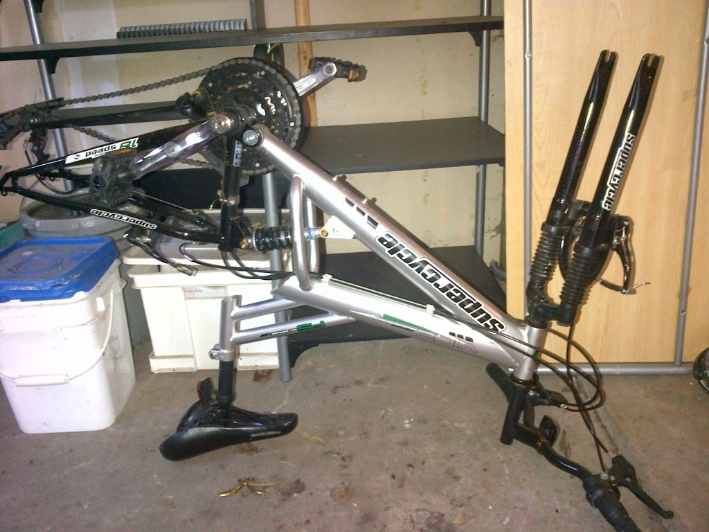 18 speed frame from super cycle