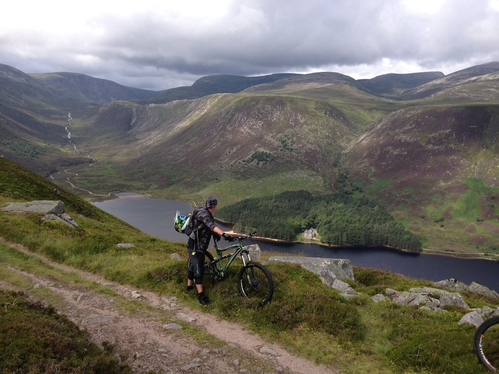 Loch Muick mountain bike ride