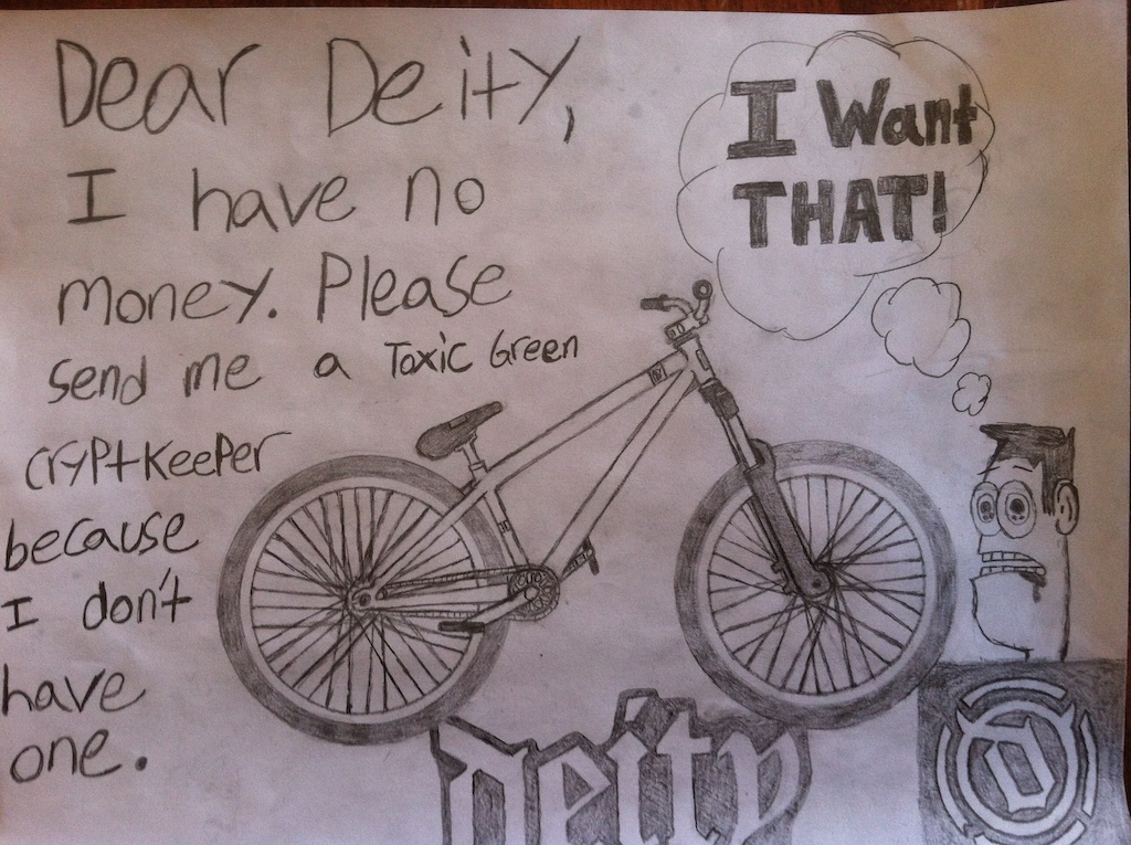 My finished letter to Deity.