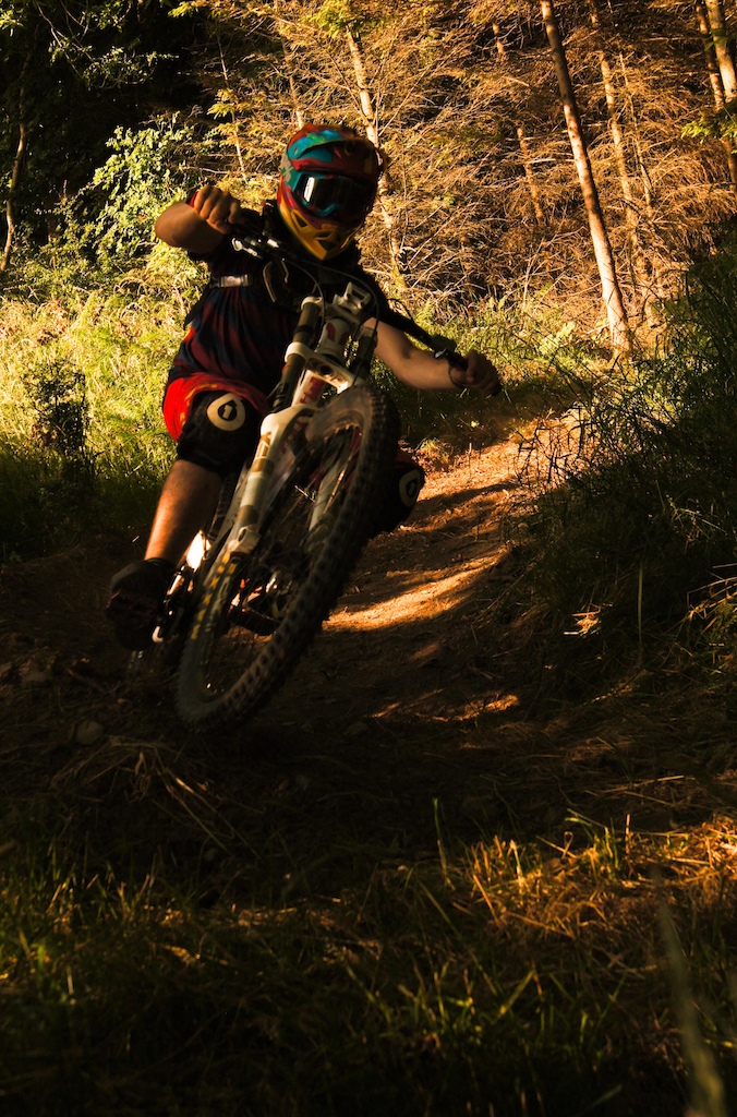 Railing the berm
