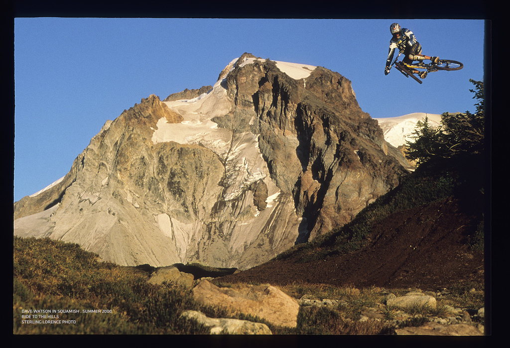 Dave Watson in Squamish, BC, while working on his segment for Ride to the Hills, summer 2000.
