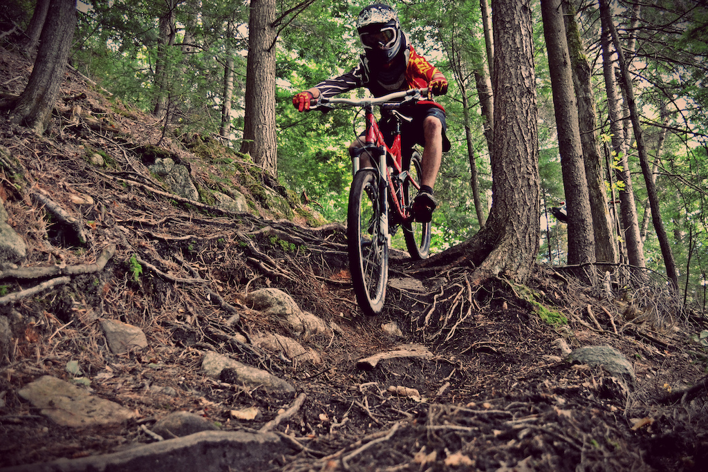Downhill in the WordCup SingleTrack