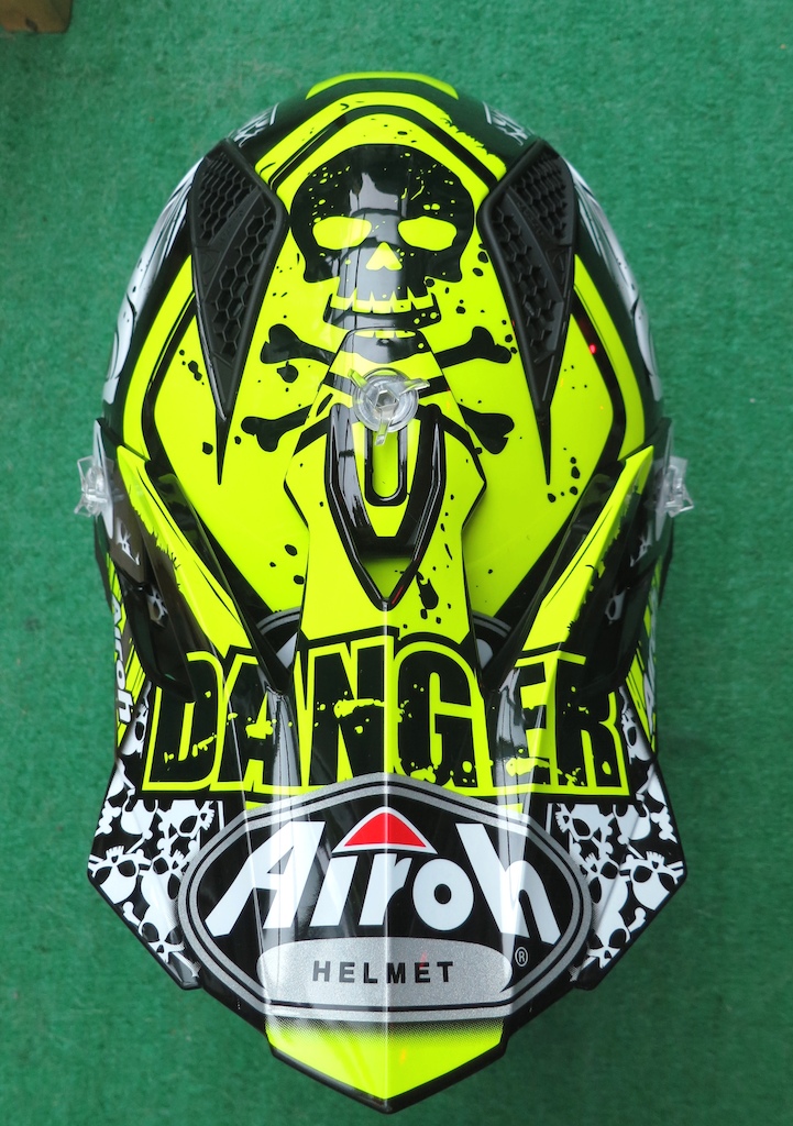 Airoh Helmet. The "Fighters Danger"