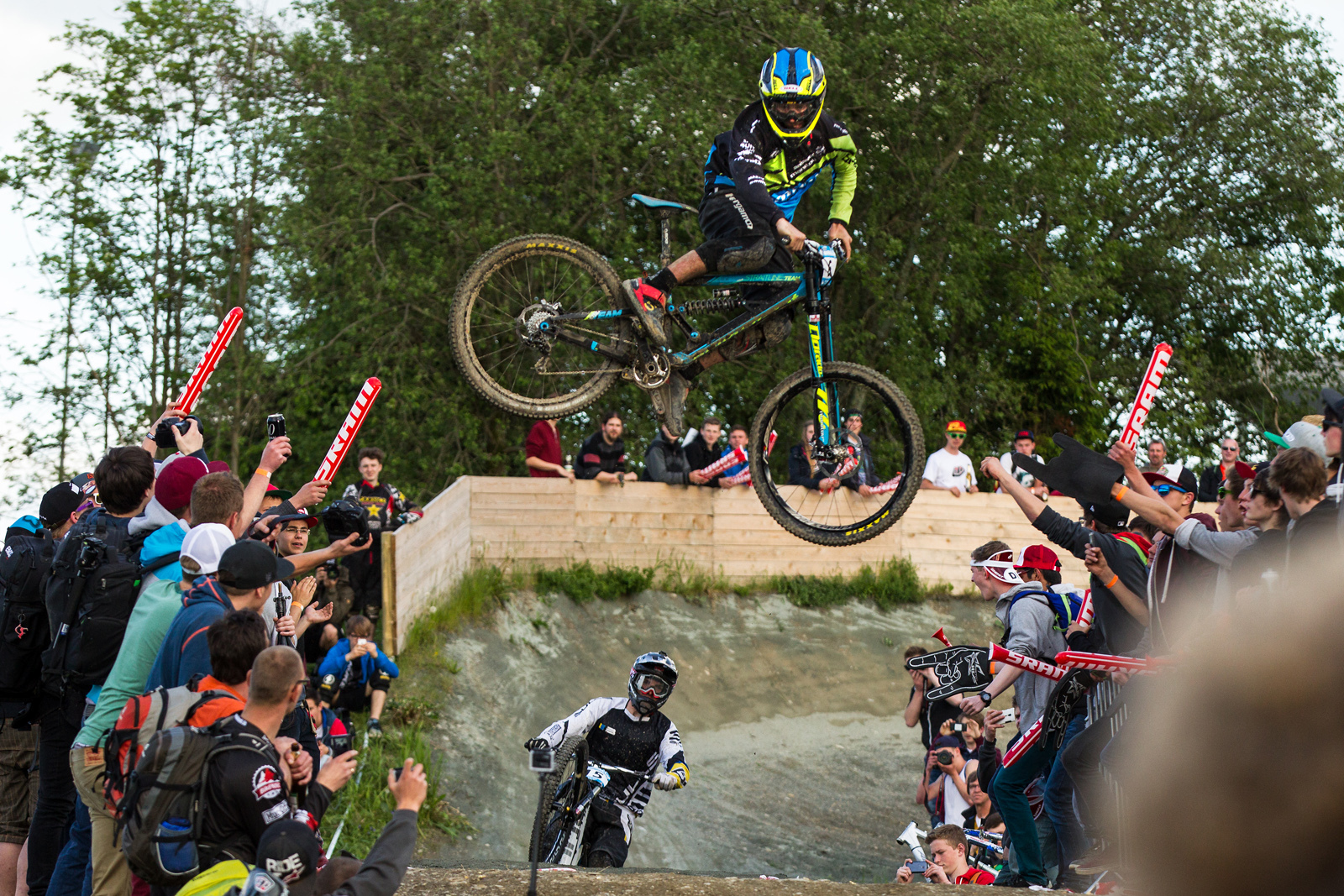 Ed Masters (NZL Bergamont Hayes Team) at Whip Offs at iXS Dirt
