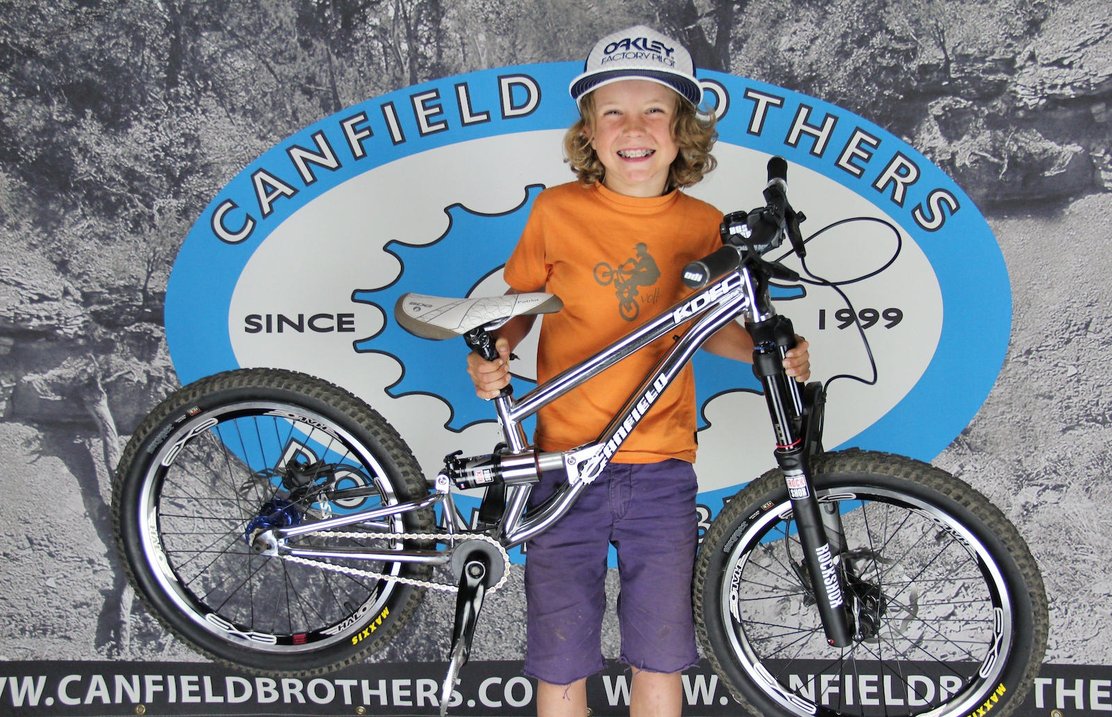 Jackson and our Canfield Brothers KDH prototype!