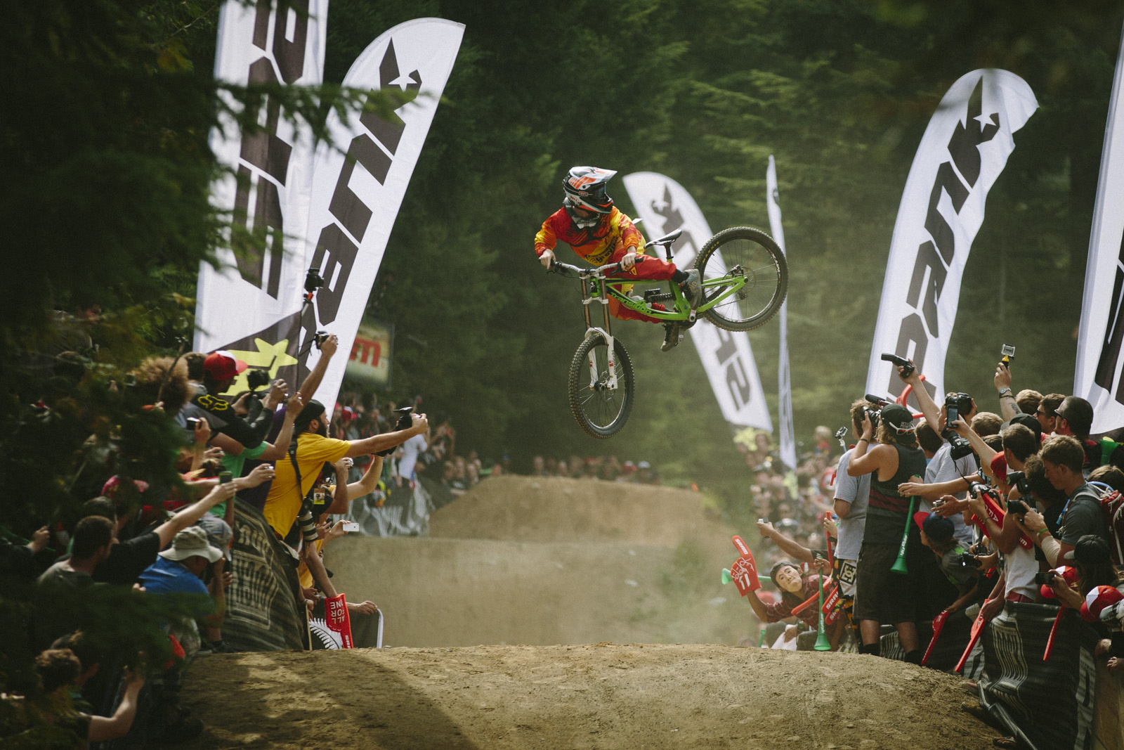 at the Official Whip off Worlds, Crankworx 2014, Whistler, British Columbia, Canada