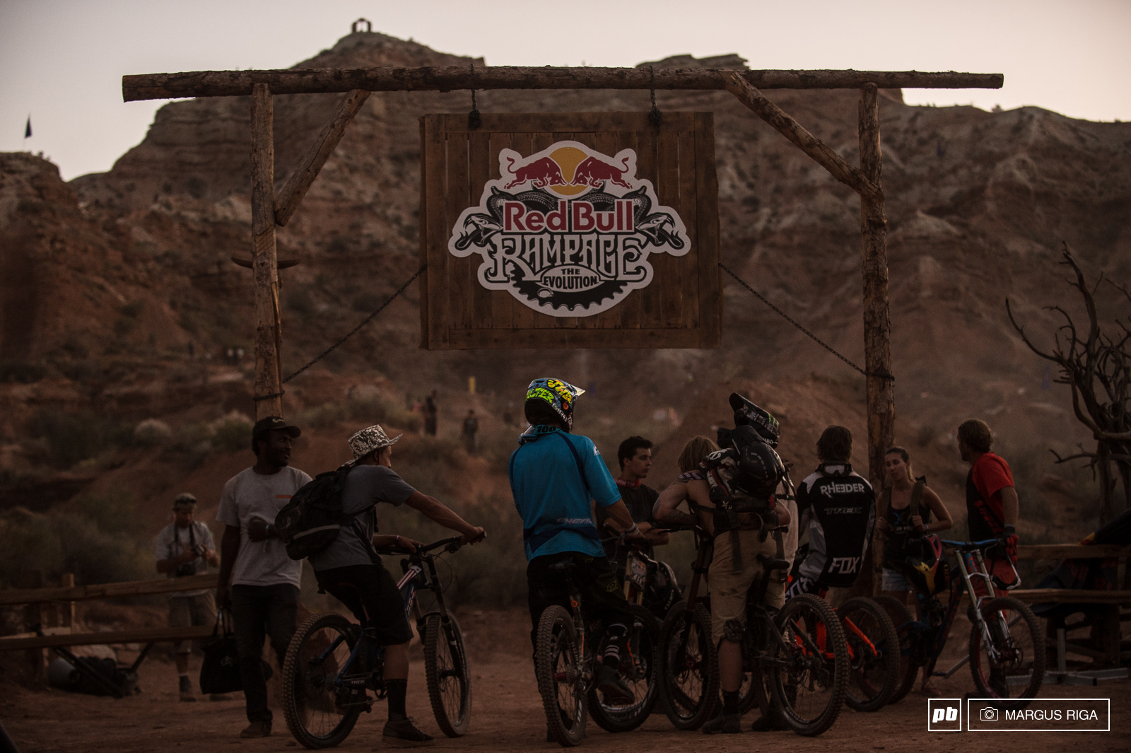Riders at Rampage 2014