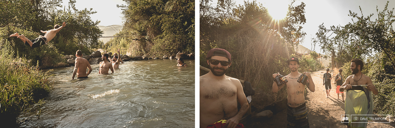Swimming holes and cervezas rounded out a long and hot hours in the saddle