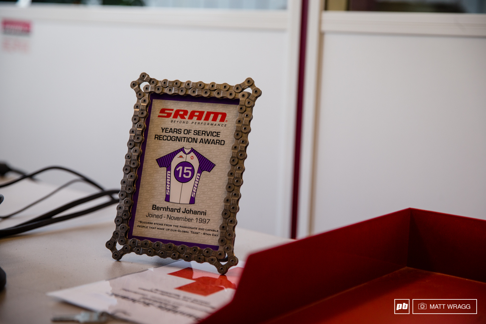 SRAM Drivetrain Development Centre Schweinfurt visit January 2015