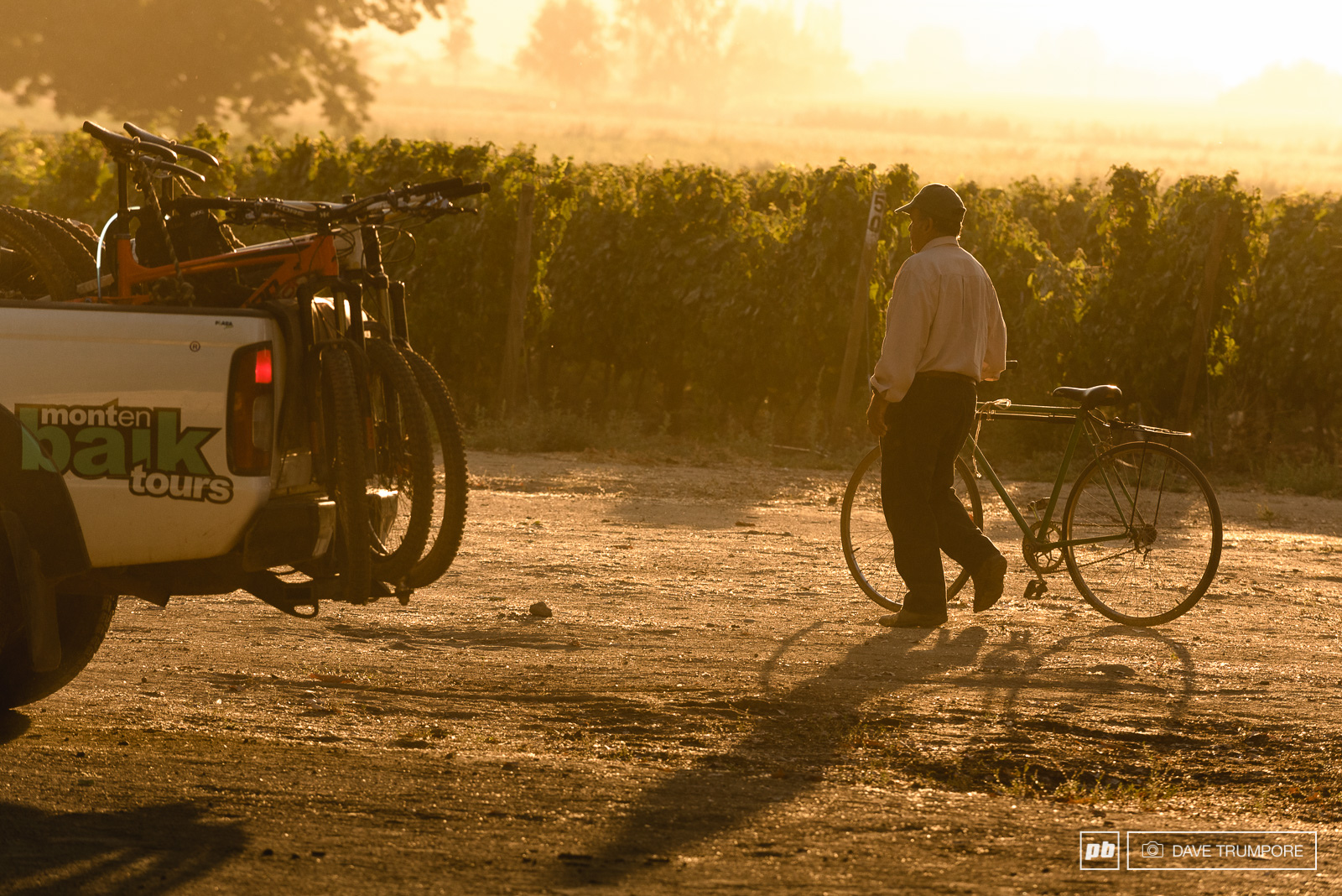 Riders woke at dawn once again to make one final push from the vineyards down to the Pacific Ocean