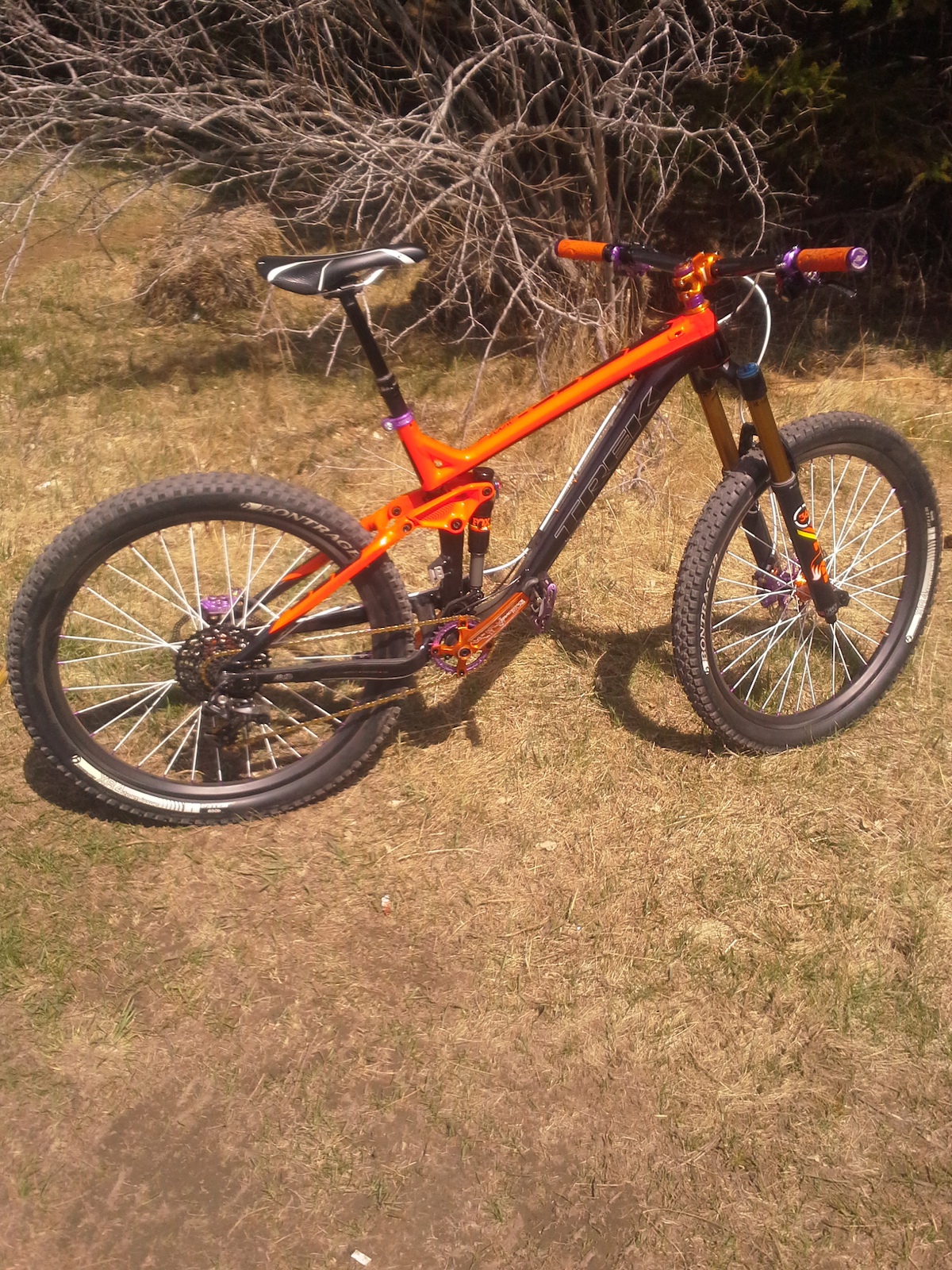 Trek Slash 9....climbs like a billy goat and go down like a bat out of hell! Love this bike!