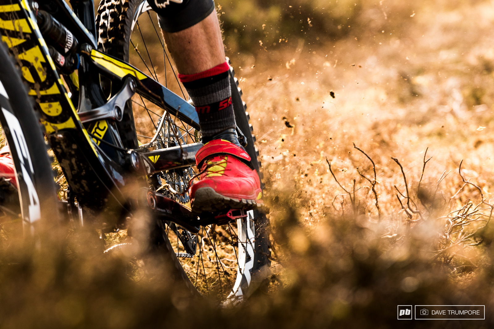 Stage three began with a high speed drag race through a field of fresh loamy corners.