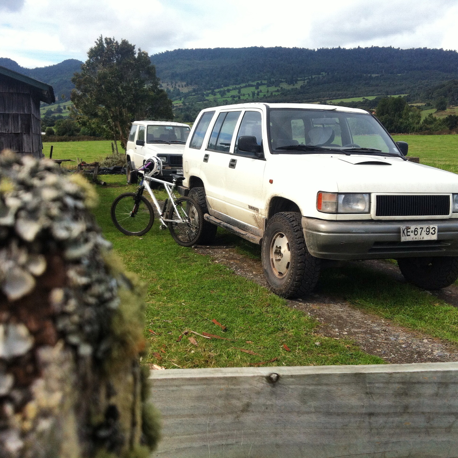 These are my daily and off-roading/bike transport rigs.
