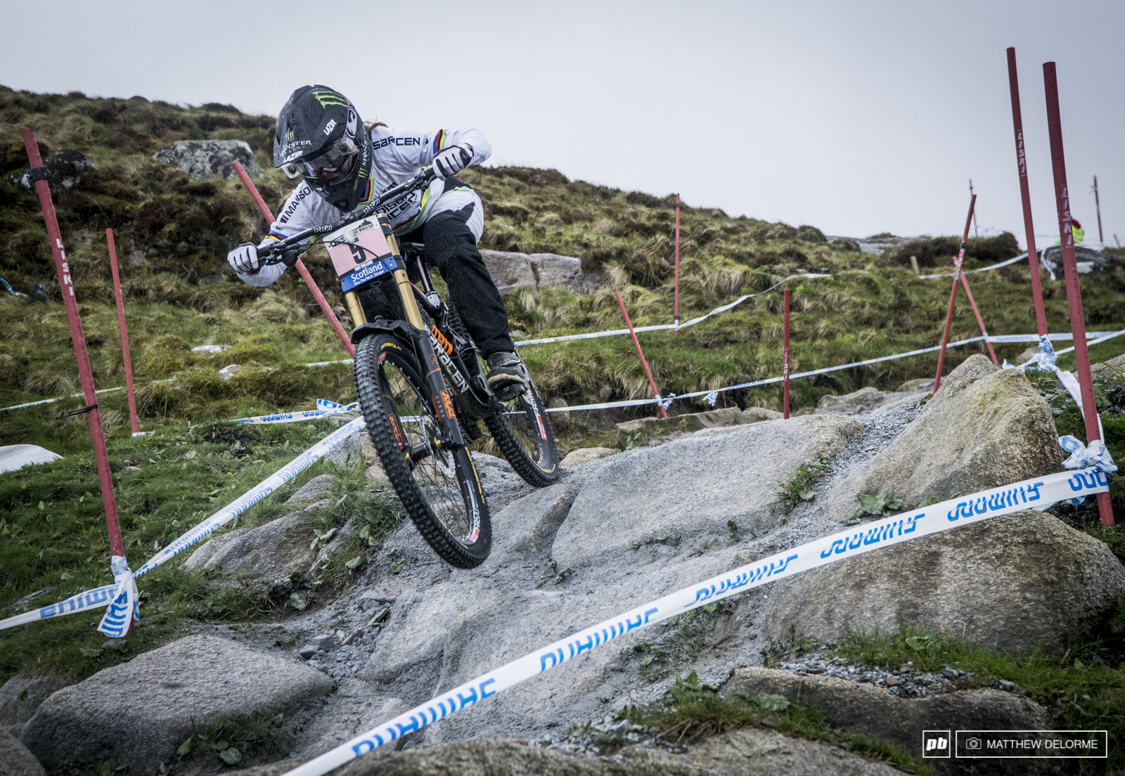 Manon Carpenter took fourth today at Fort Bill. Carpenter will be looking to climb higher in the rankings in Leogang.