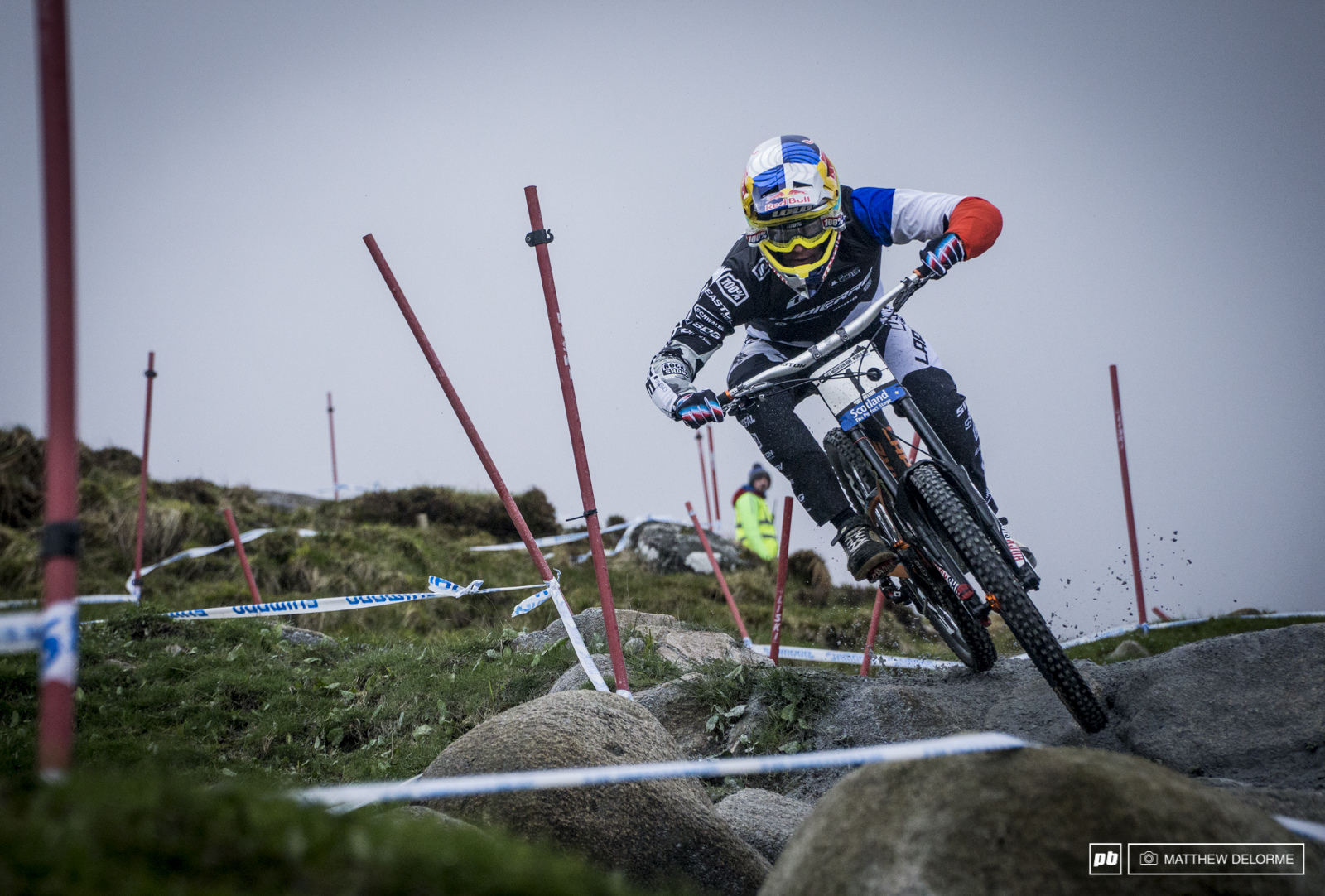Loic Bruni had an off today that cost him what very well could have been a win here in Fort William. Bruni finished seventh.