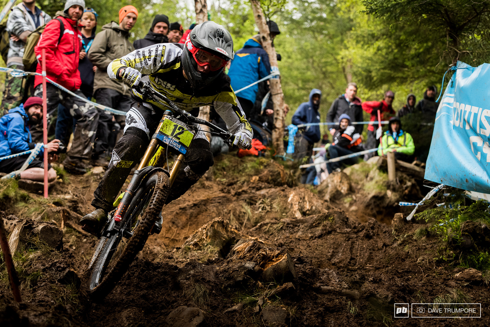 Martin Maes was unstoppable in the Junior race and pulled back huge time on the lower part of the track to win Fort William for the second straight year.