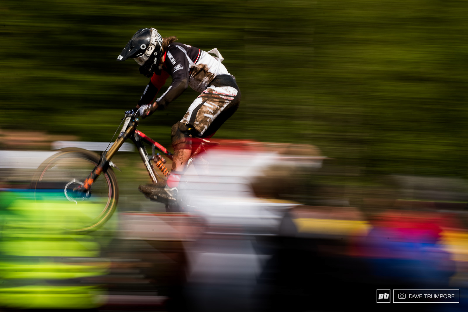 Sam Dale pushed hard to back up his 5th place from round one but would leave Fort William way down the finish order and covered in dirt.