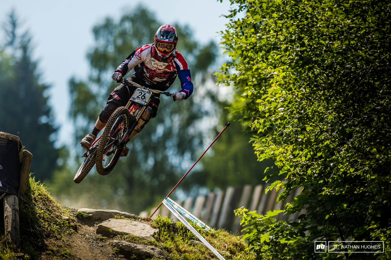 Kiwi national champ, George Brannigan, is a wild man making light work of all the most savage sections.
