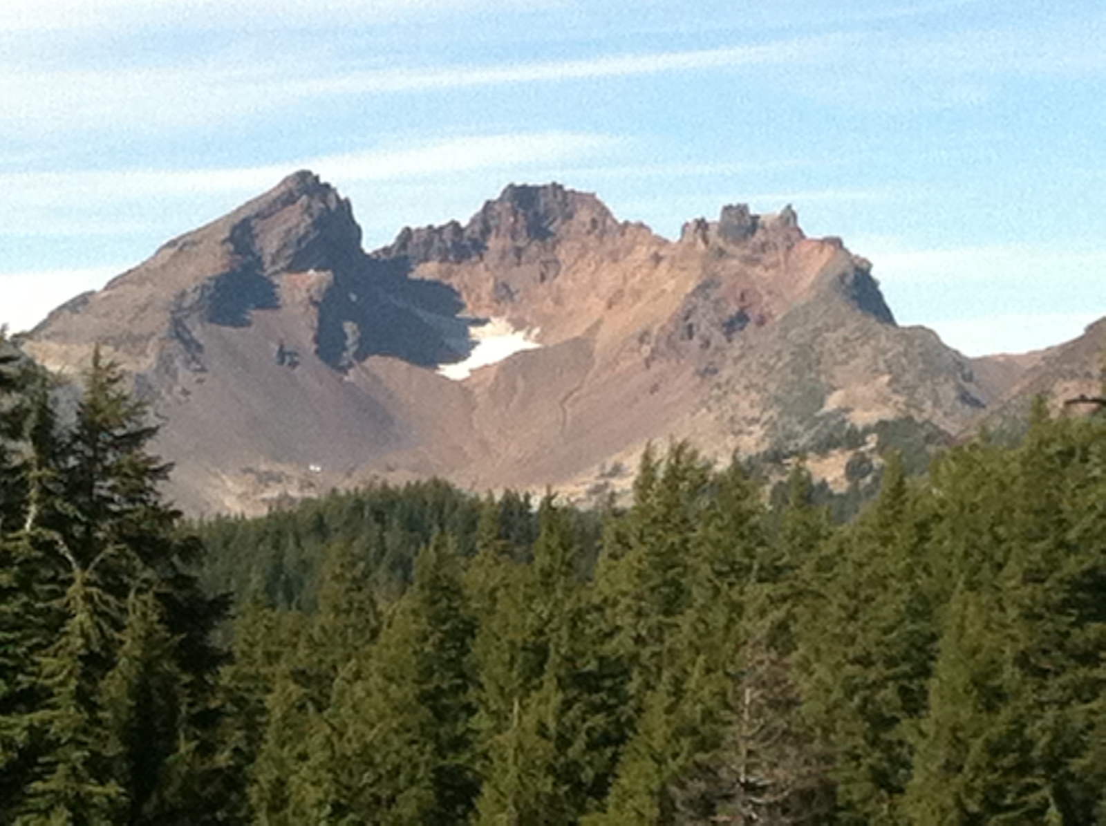 Glacier on Broken Top mountain