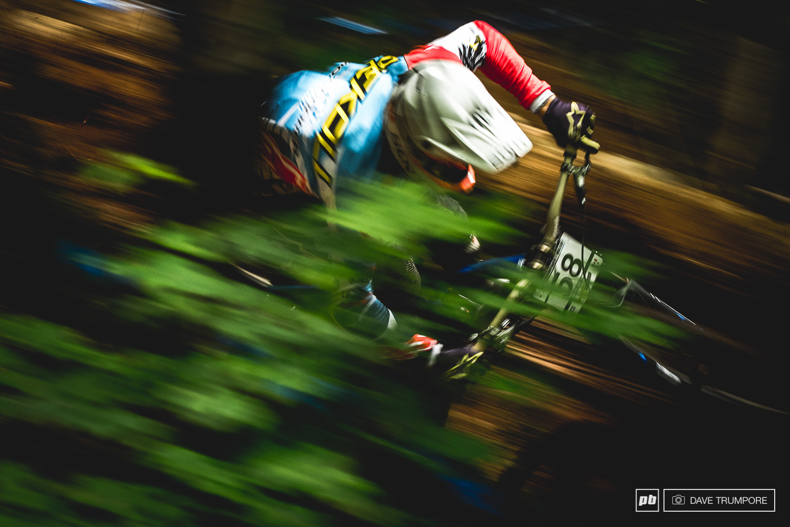 Markus Pekoll,  just a blur through the woods.