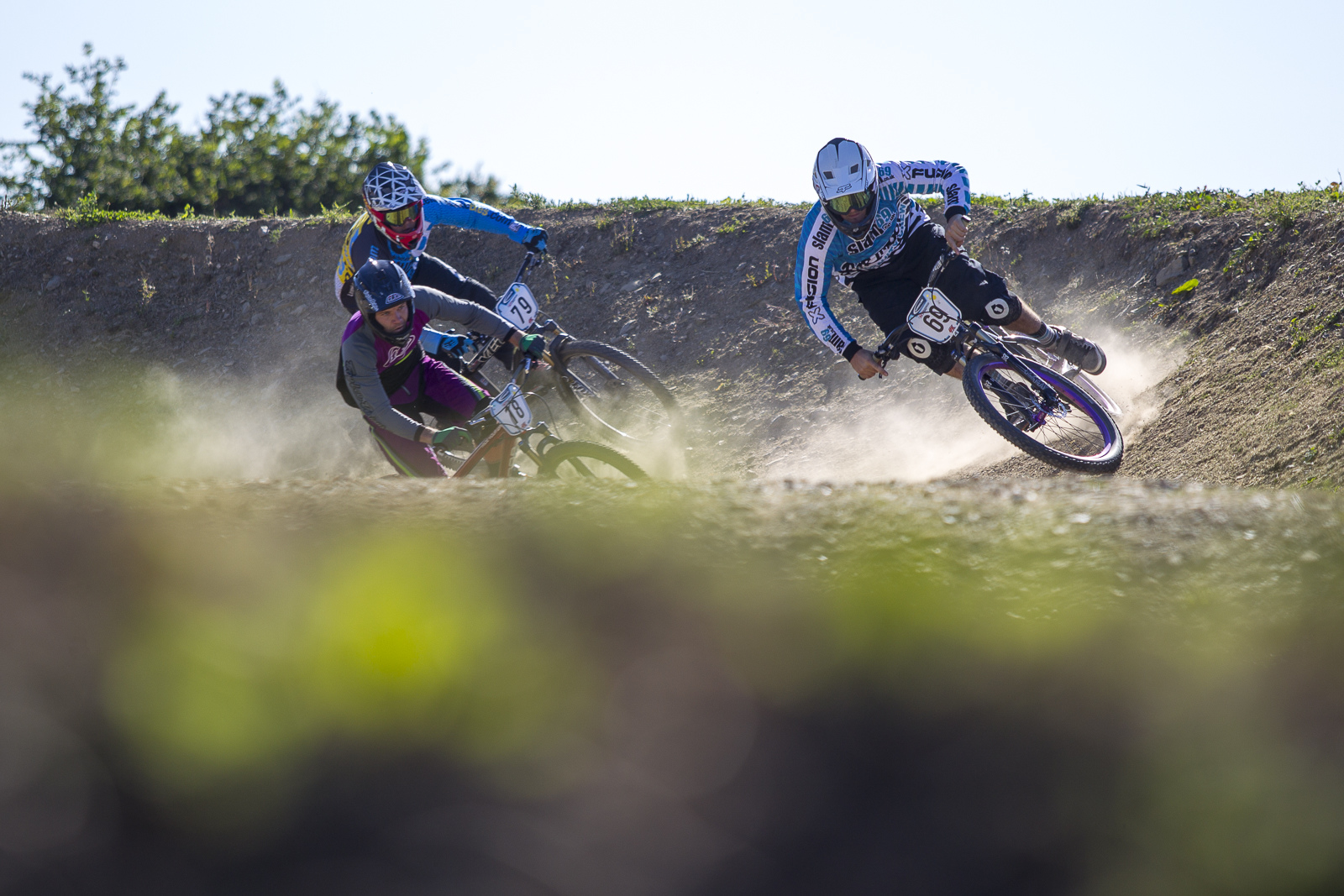 during round 4 of The Schwalbe British 4X Series at Pennines Farm, Falmouth, United Kingdom. 8August,2015 Photo: Charles Robertson