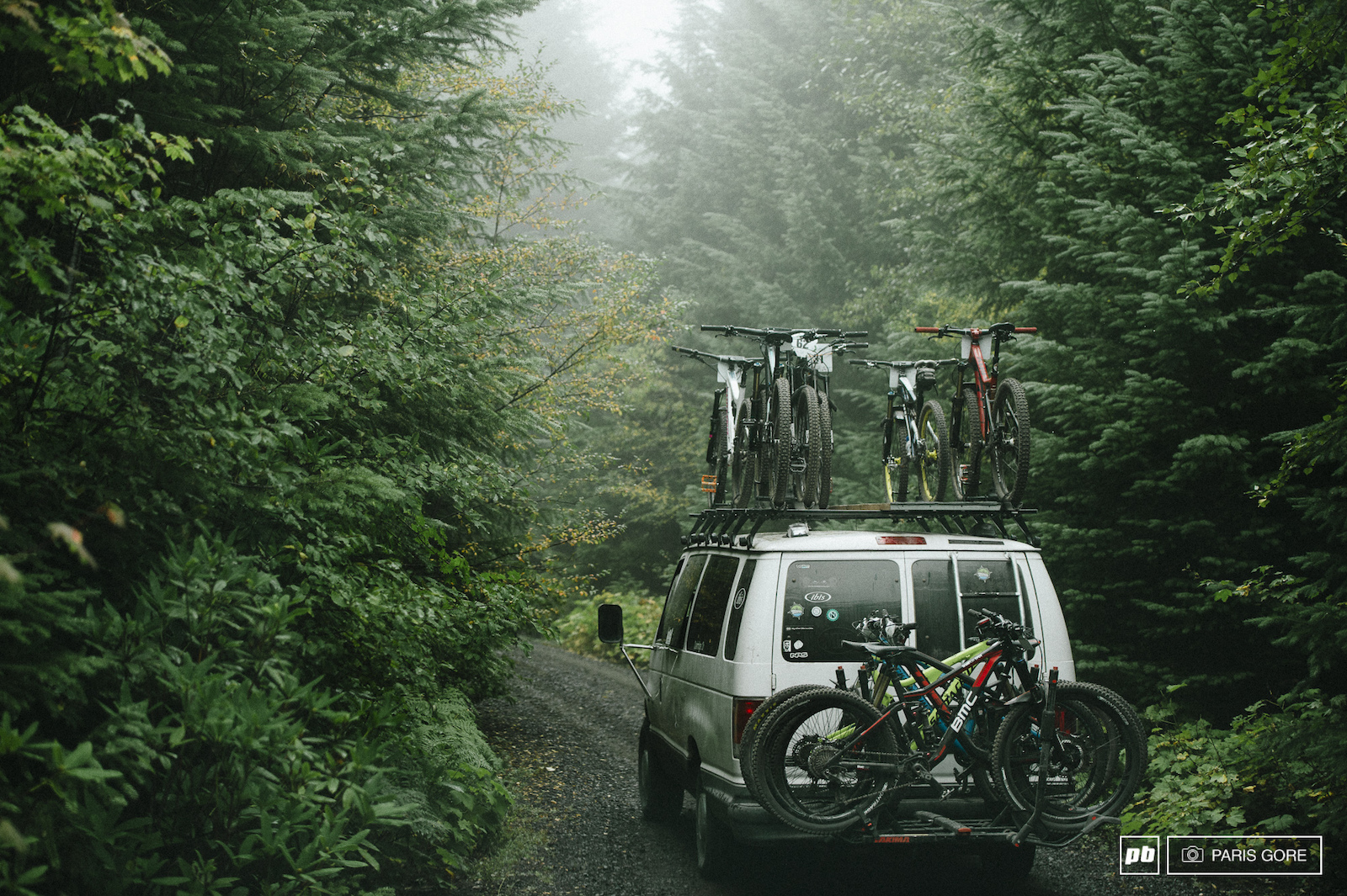 Image from the Trans-Cascadia Enduro by Paris Gore.