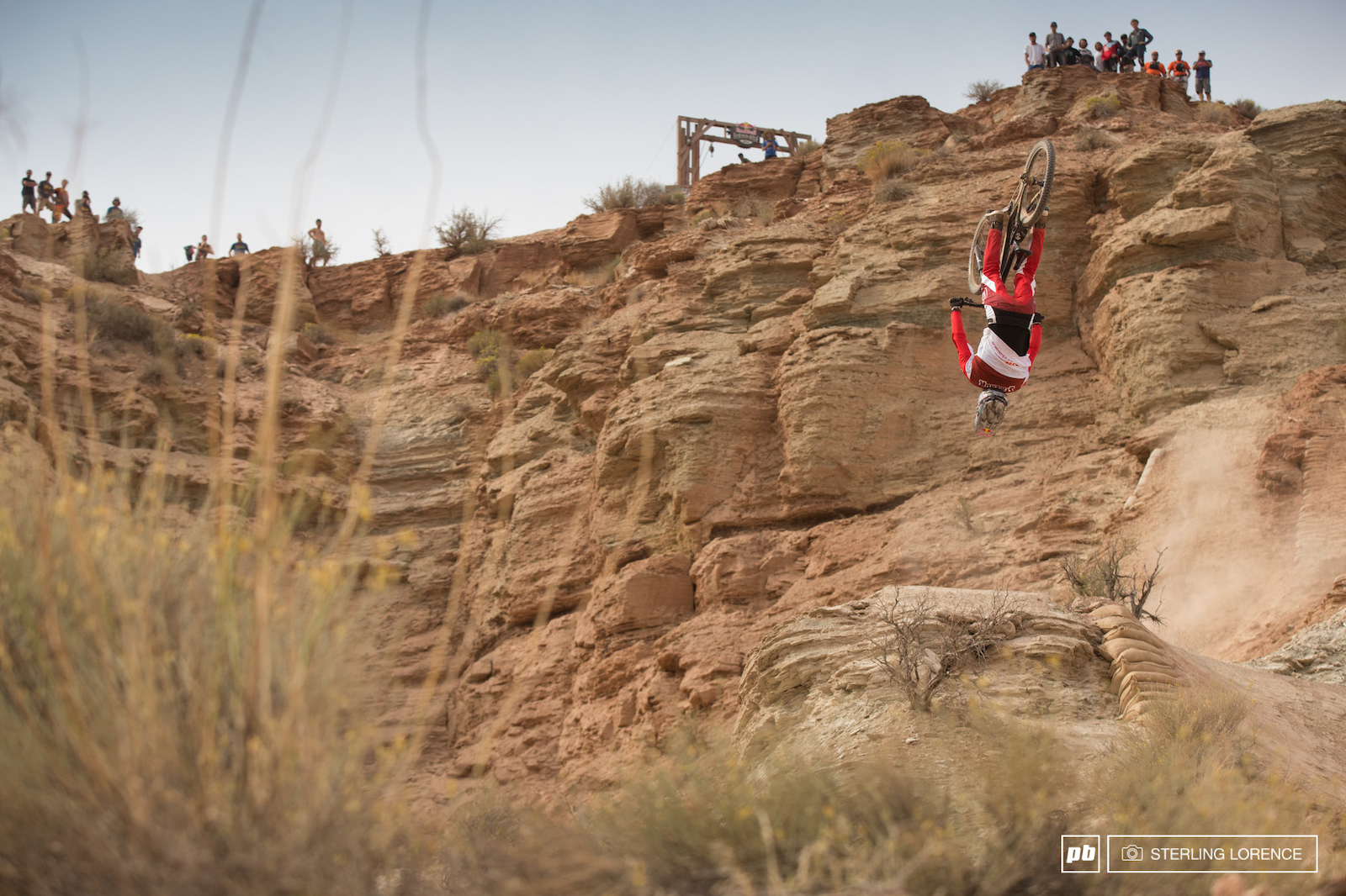 Semenuk at RedBull Rampage 2015 Virgin Utah USA