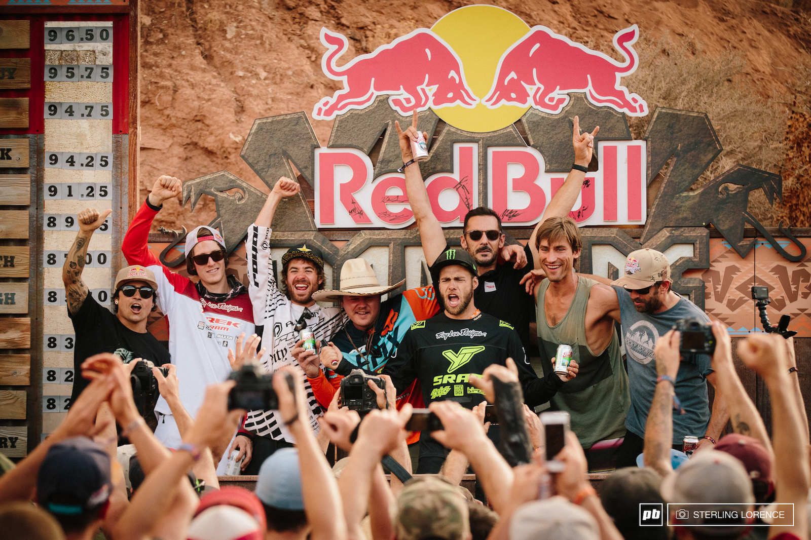 the 10 years of winners of Rampage at RedBull Rampage 2015 Virgin Utah USA