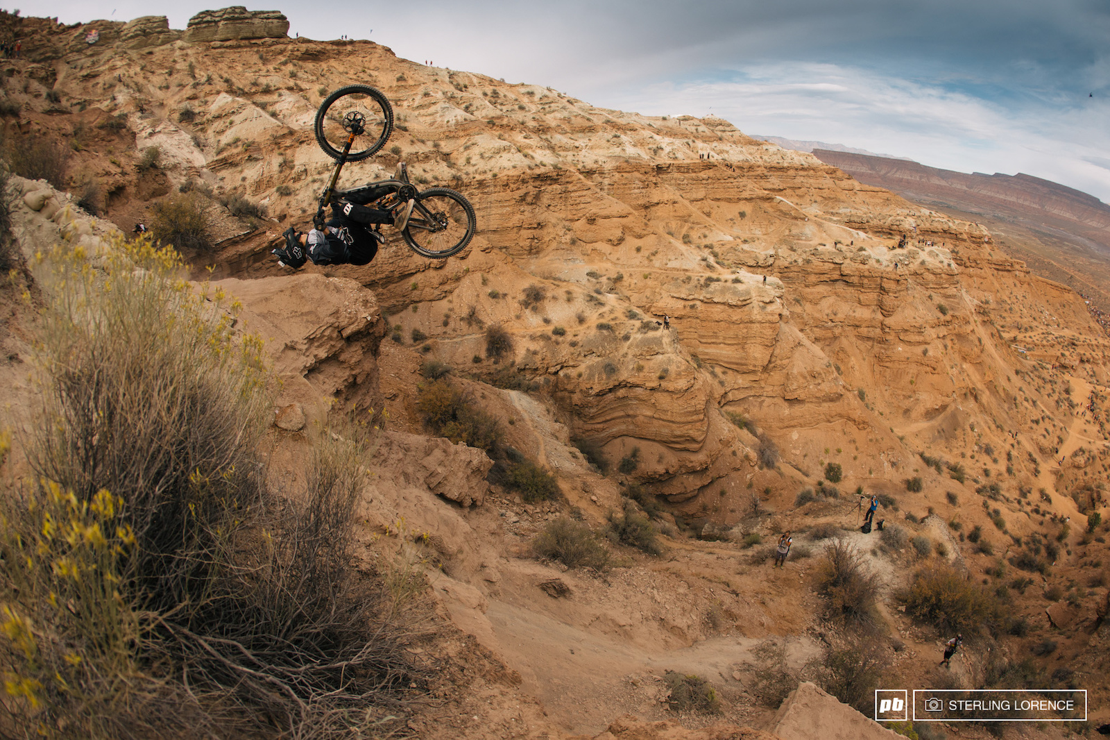 Brett Rheeder at RedBull Rampage 2015 Virgin Utah USA