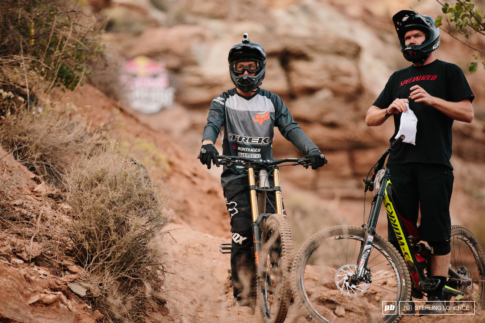 Rheeder and Norbs at RedBull Rampage 2015 Virgin Utah USA