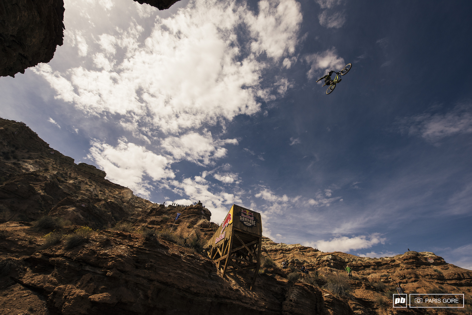 Remy Metailler suicide no hand off the canyon gap.
