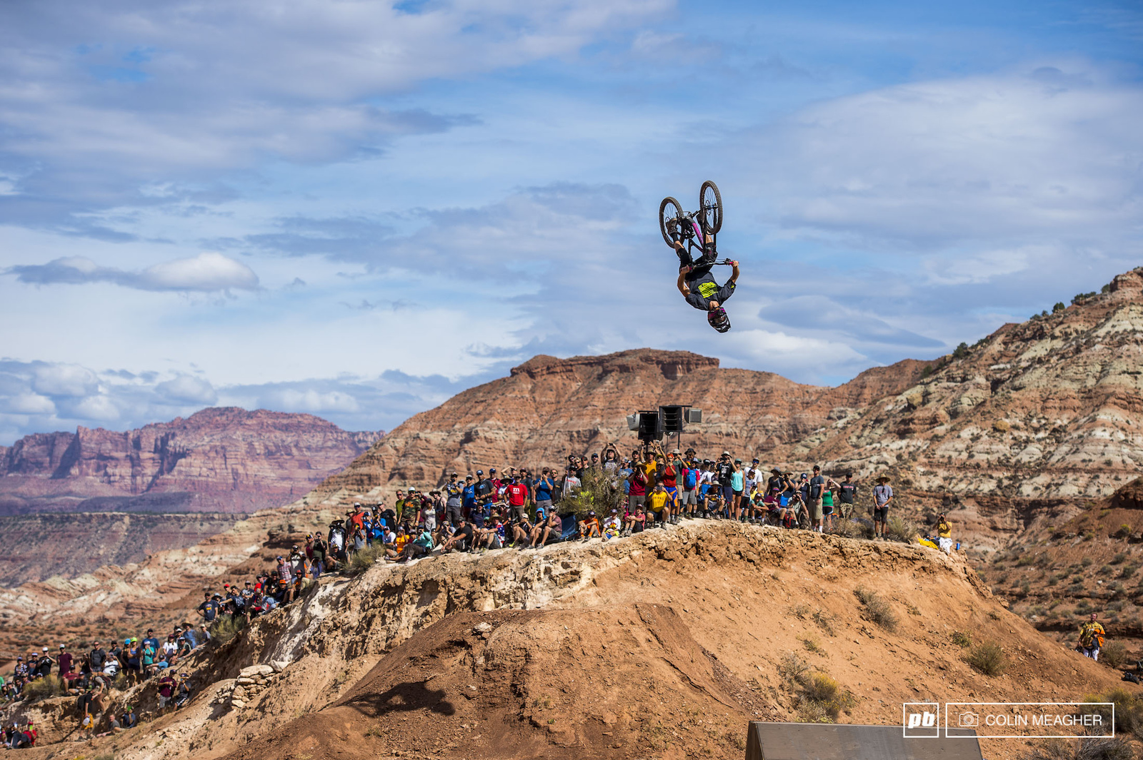 Pierre Edward Ferry placing the icing on his technical masterpice with a casual back flip on the Rzr booter.