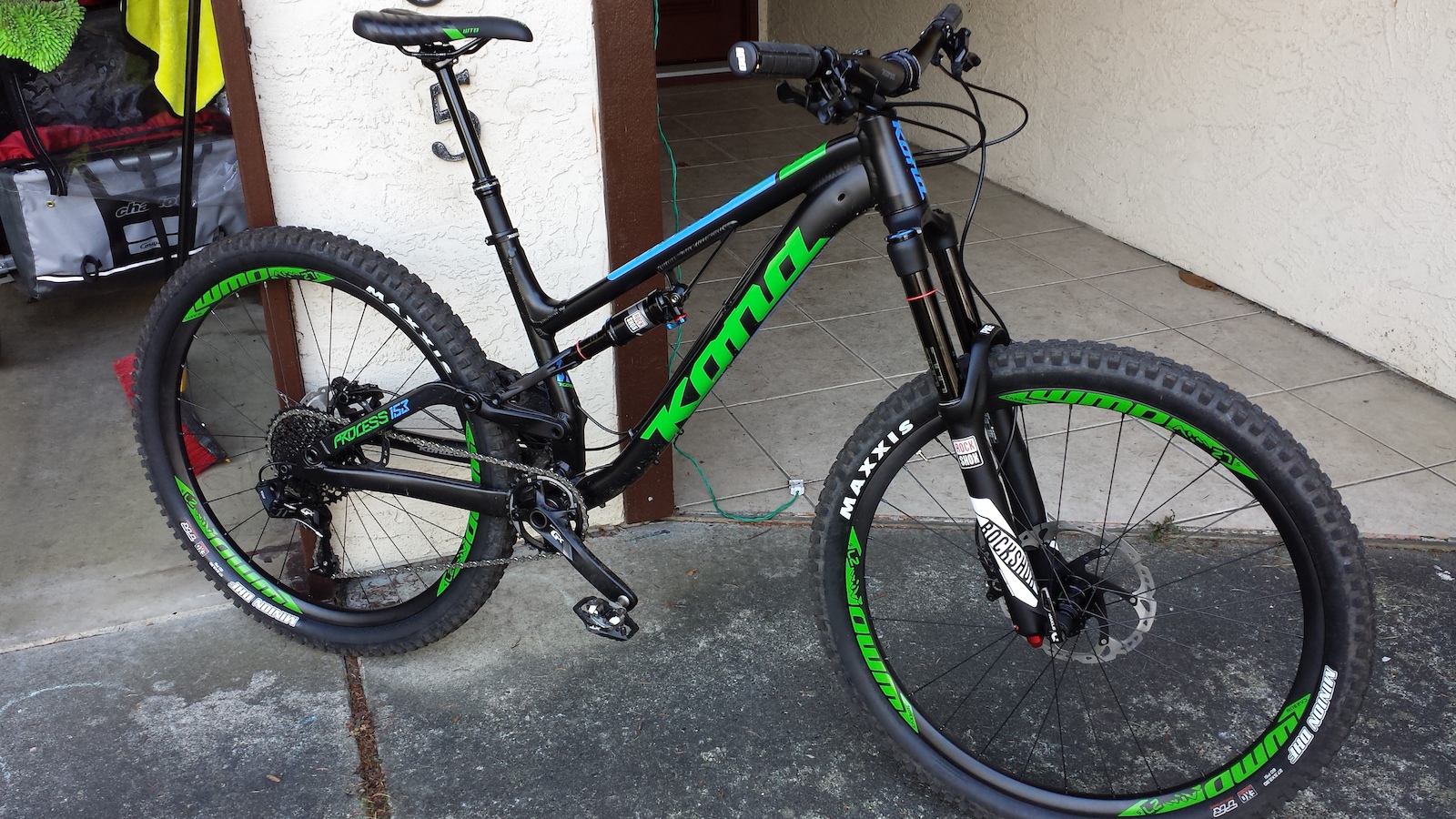 2016 Kona Process 153 with WMD carbon wheels