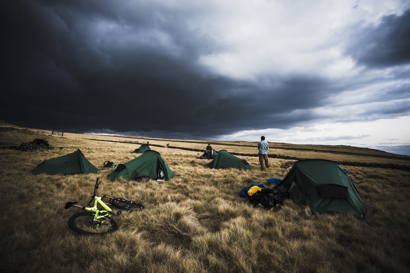 First night camp at 3600m