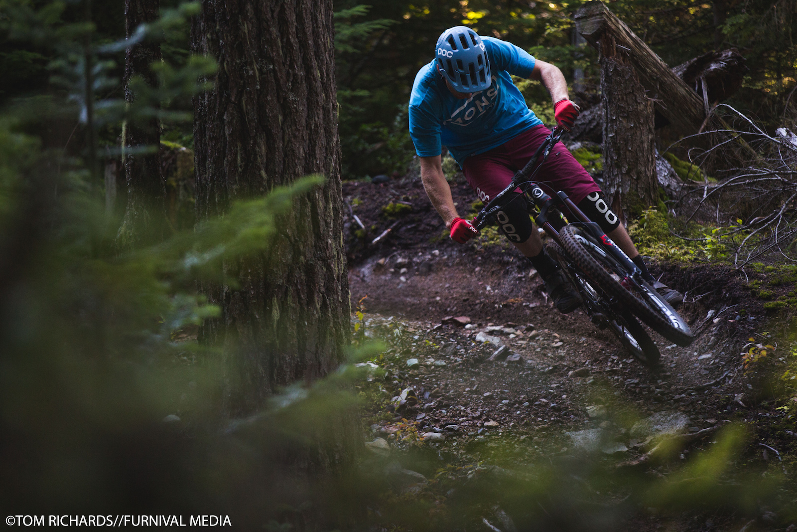 Conor Macfarlane riding on Blackcomb Mountain