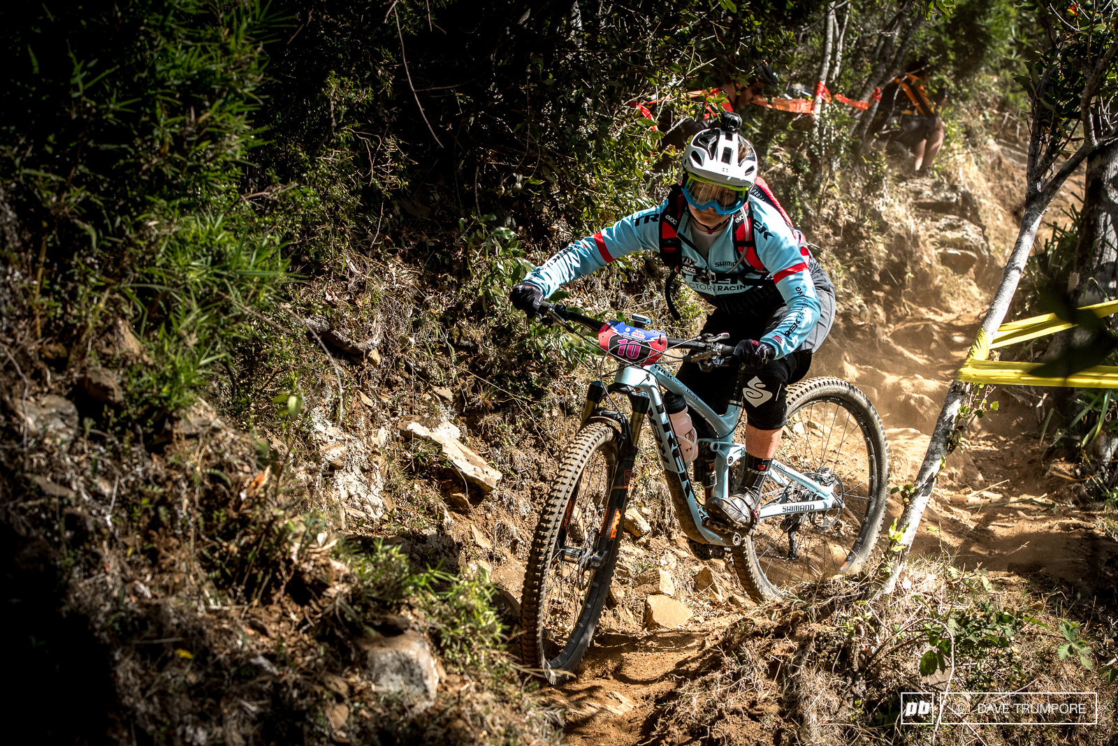 With Casey Brown under the weather and Rene Wildhaber out with a broken foot Katie Winton is the lone Trek rider this weekend.