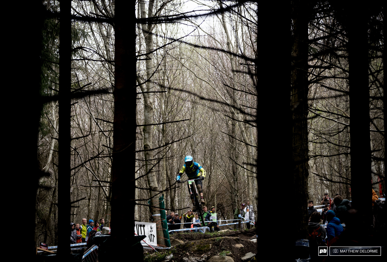 Jackson Frew rode to fifth in qualifying for the juniors.