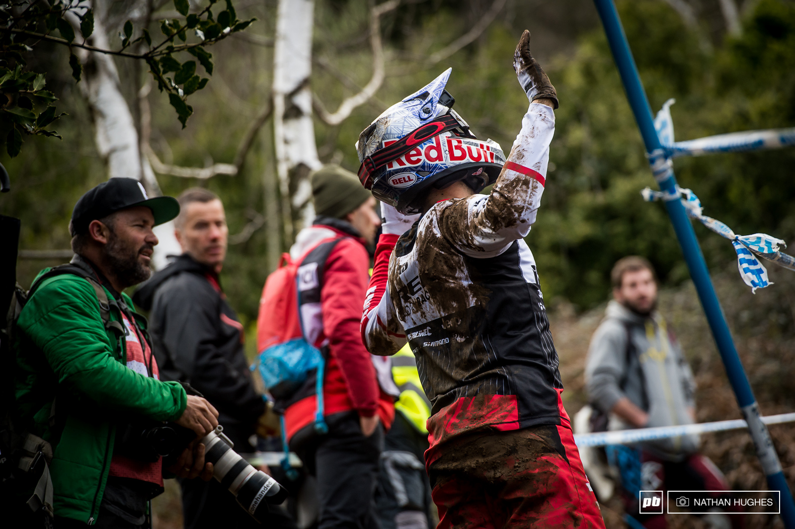 Gee recounts his tale of a high-speed cartwheeling eject on the death chute section.