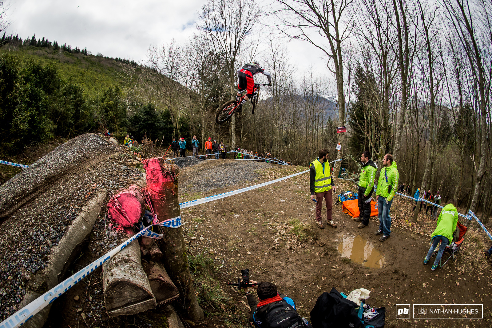 Matt Walker mark II boots the big old sender in the middle woods on his way to second place with at least 2 seconds to find for the win tomorrow.