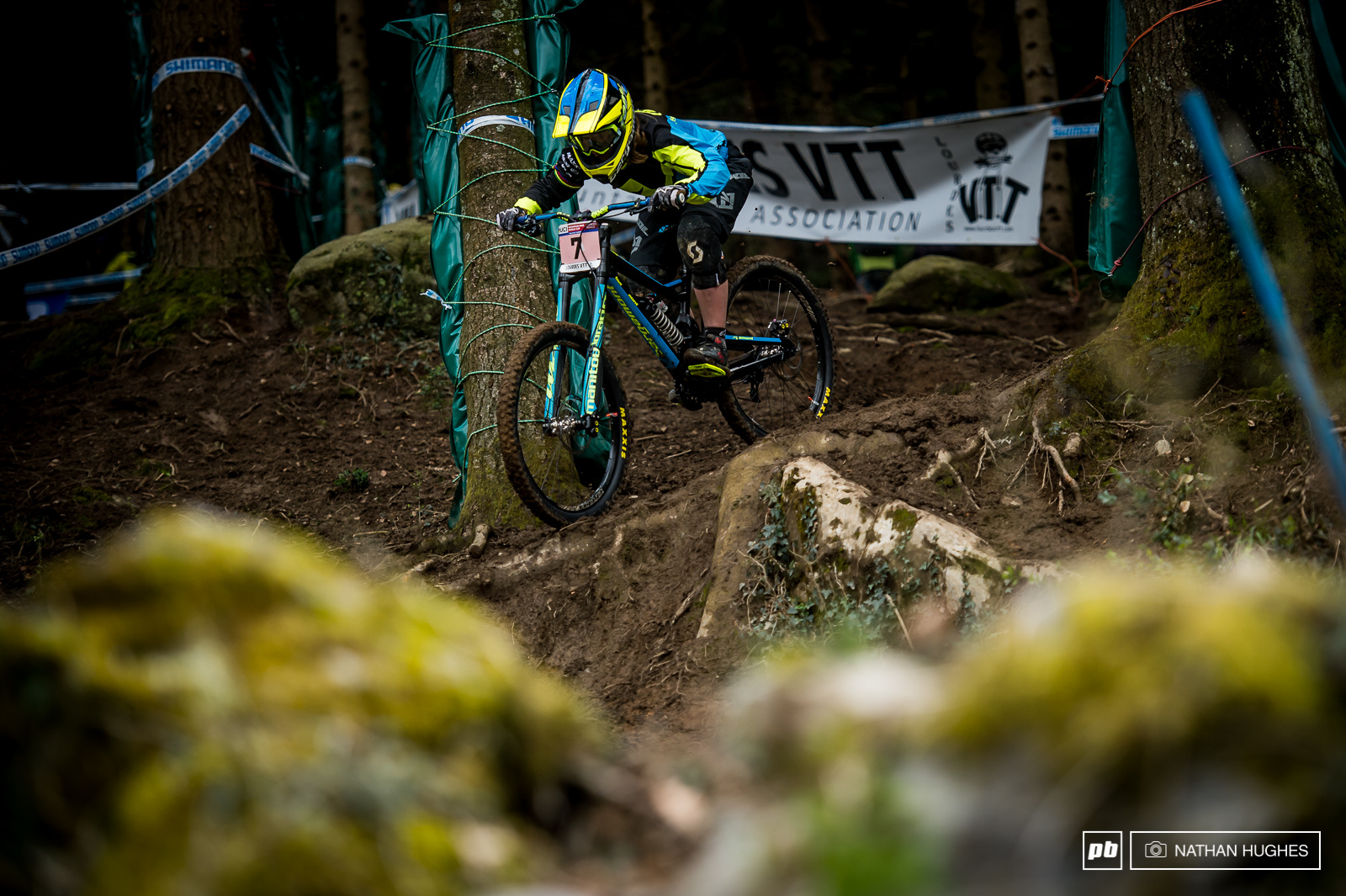 Former Wolrd Champ Morgan Charre s spot on the podium looks pretty safe tonight - almost 20 seconds clear of sixth place.