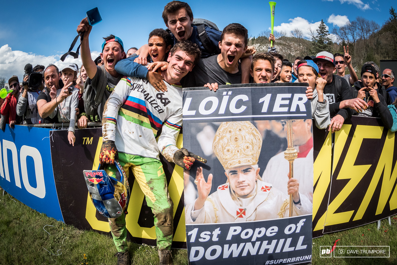 Logic's fans will stand by him no matter what, and he was greeted at the finish line by a hero's welcome.