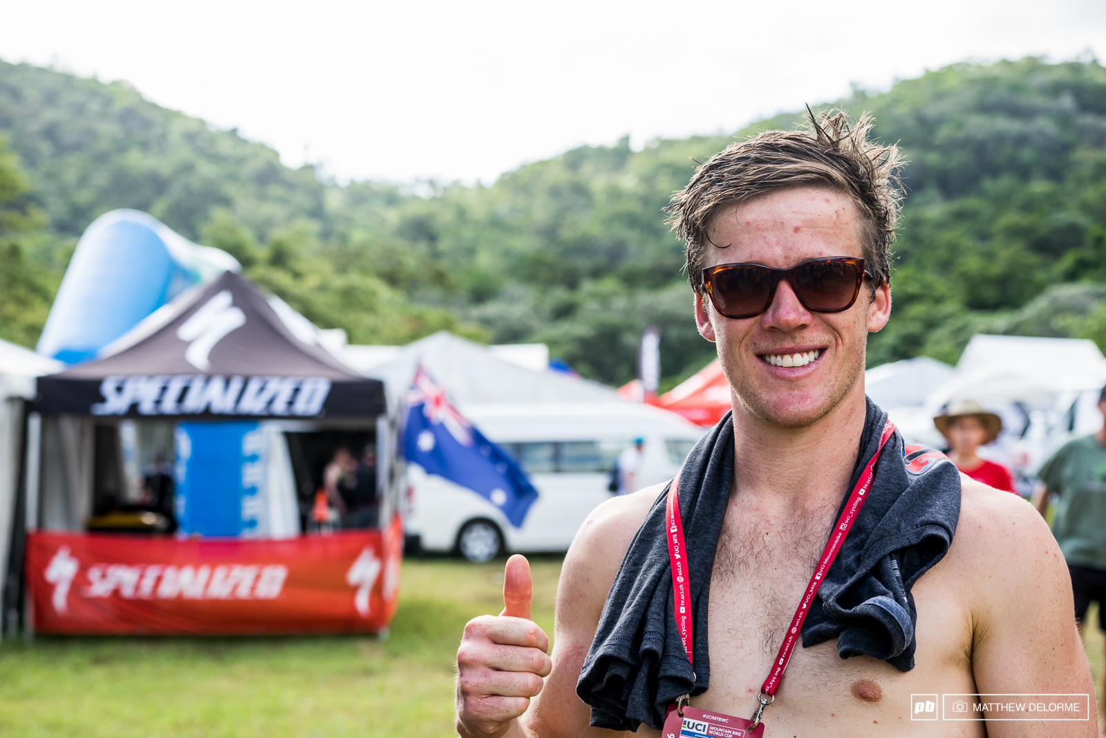 George Brannigan was pumped on his day.