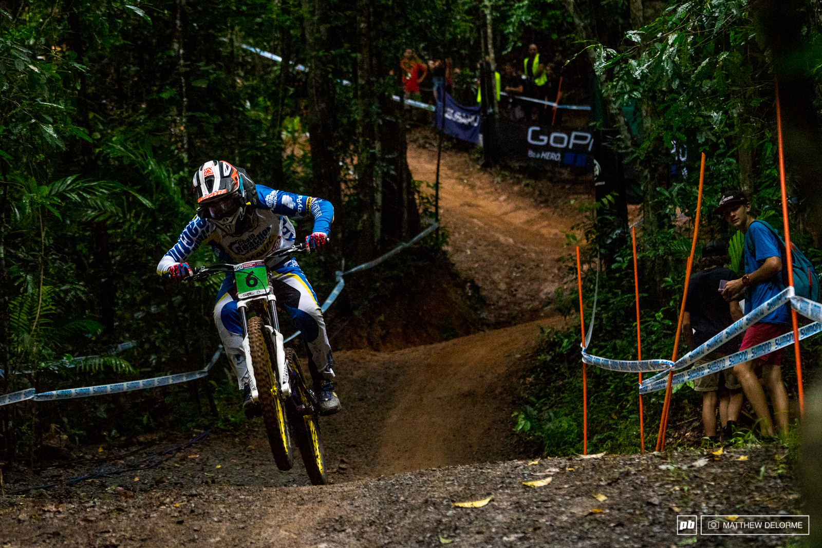 Elliot Heap qualified fifth for the junior men.