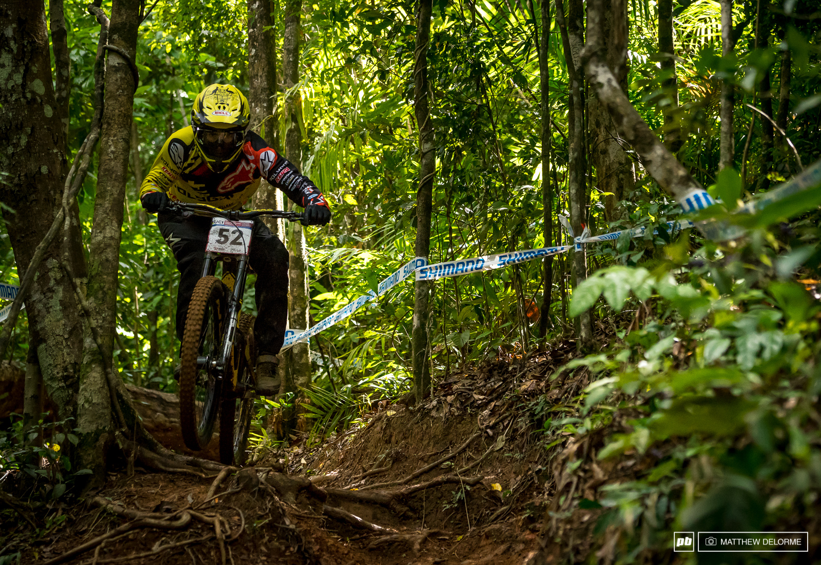 Mick Hannah was on flying today on his home soil. Second fastest in qualifying.