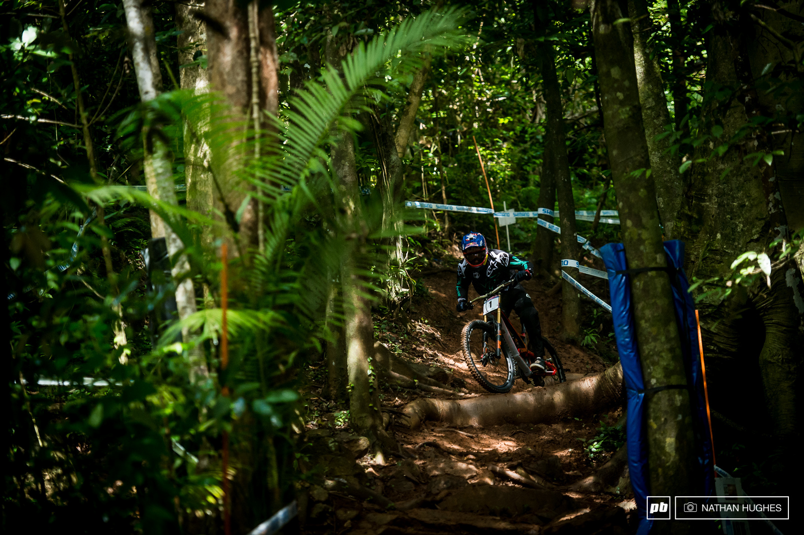 The Gwizzard landed on the podium here two years ago so is no stranger to the challenges jungle. Now he s chomping at the heals of the local boys with a lot fewer laps under his belt... Will the morning session be enough for him to catch up 